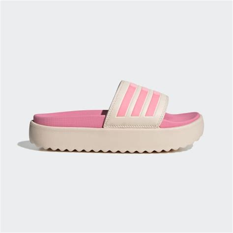 adidas adiletten damen mintgrün|Adidas pink Adilette slides.